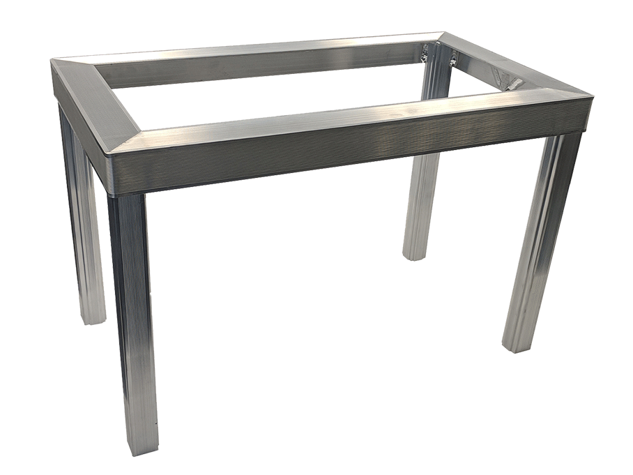 Comfort Temps Aluminum Ground Bracket Support 14 1/4'' x 26'' for 9K, 12K, 18K, and 24K BTU Mini Split Outdoor Units
